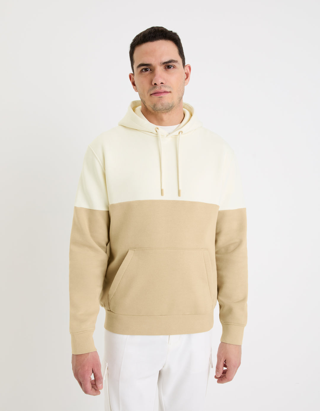 Cotton blend hoodie