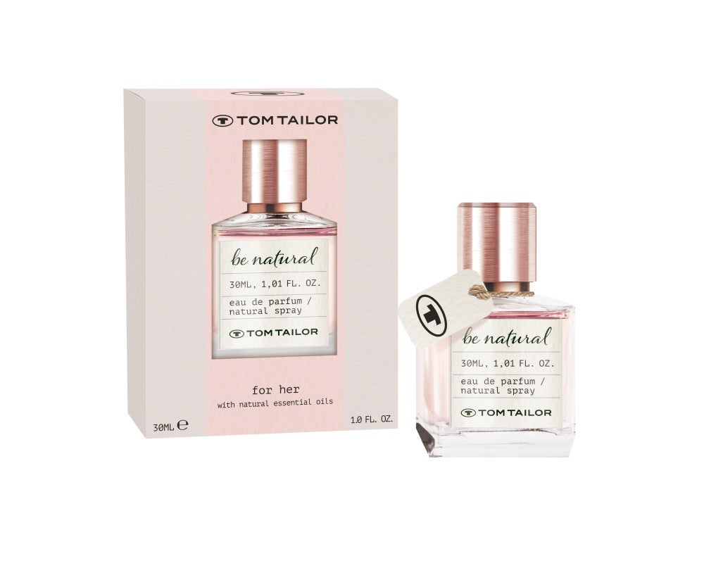 TOM TAILOR BE NATURAL EDP – Deal WOMAN 30ML Square