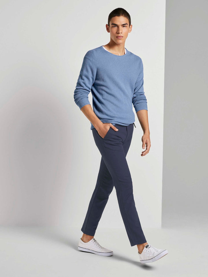 STRUCTURED STRAIGHT CHINO