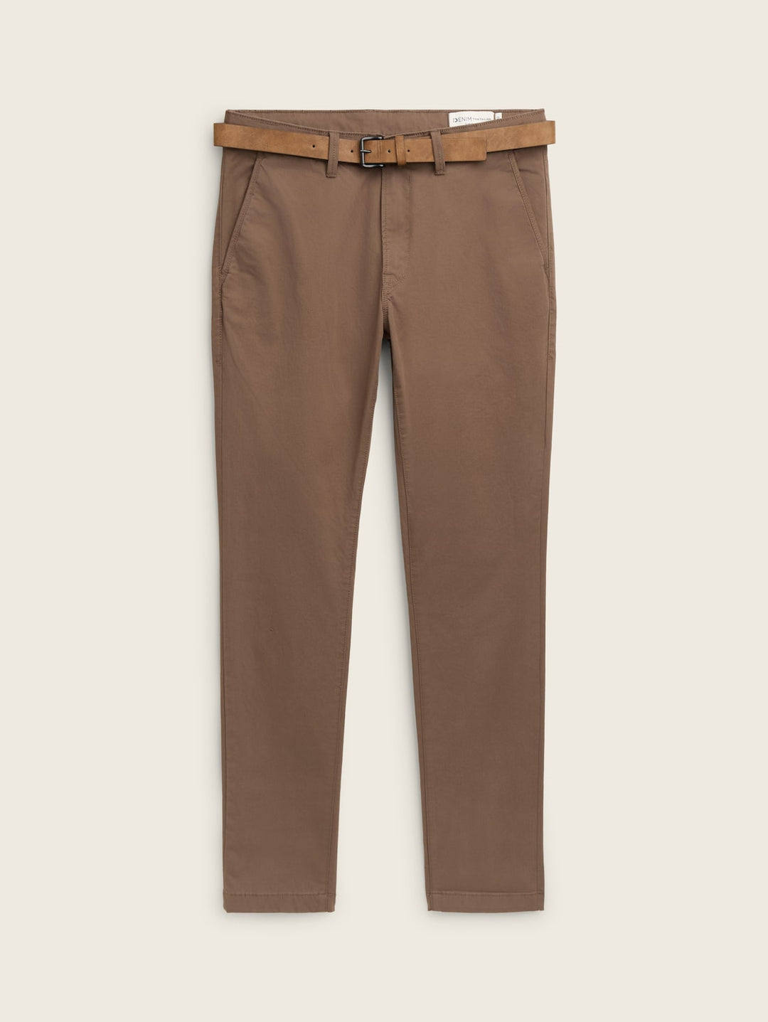 SLIM CHINO WITH BELT