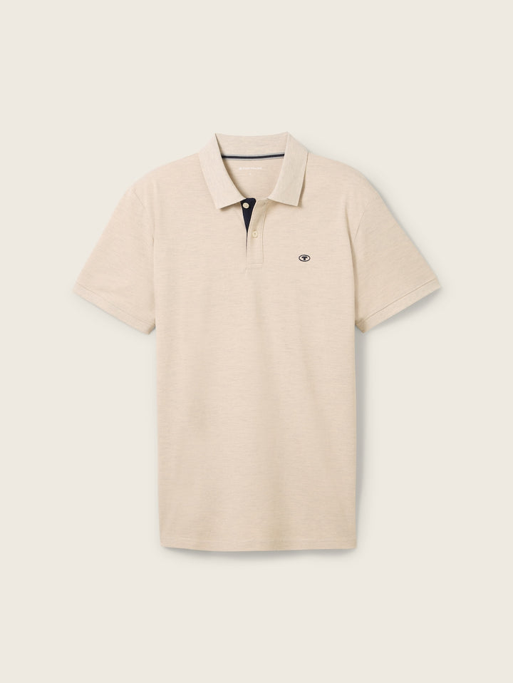 BASIC POLO WITH CONTRAST