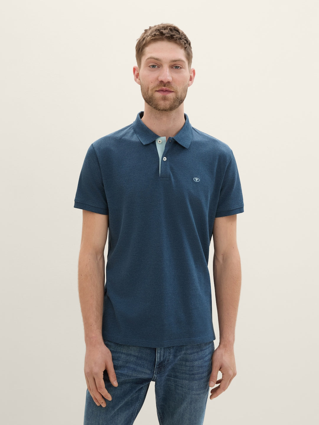 BASIC POLO WITH CONTRAST