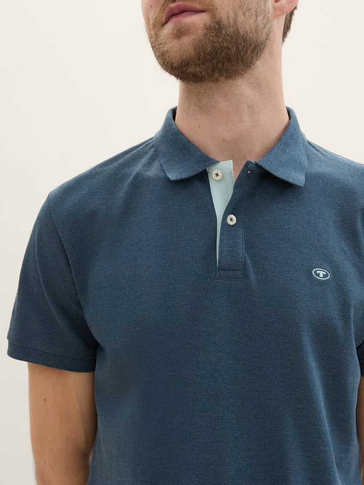 BASIC POLO WITH CONTRAST