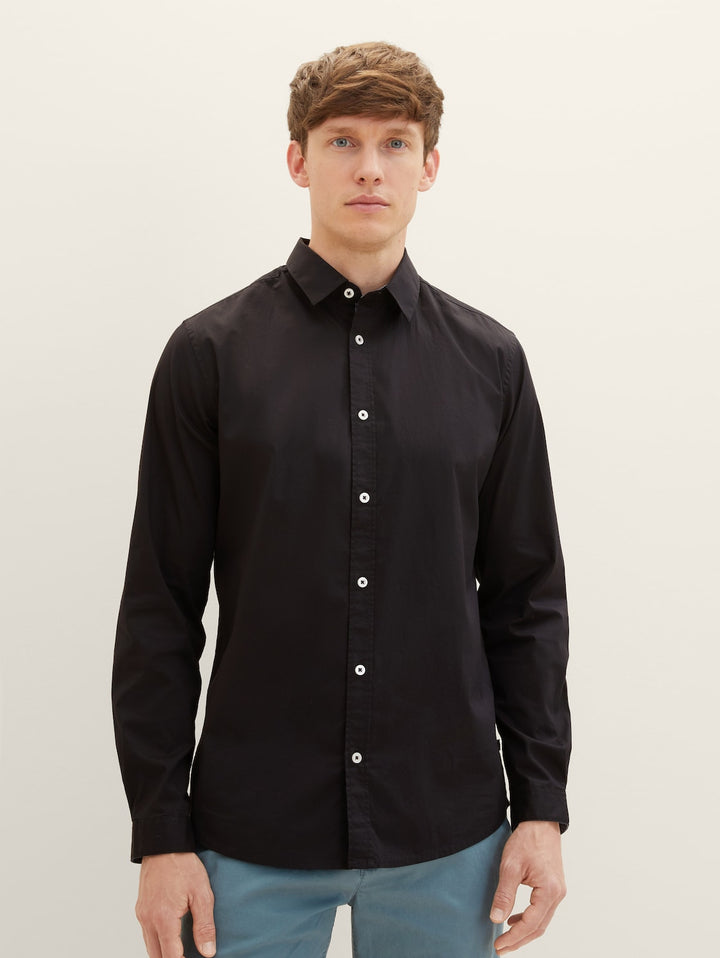 STRETCH POPLIN SHIRT