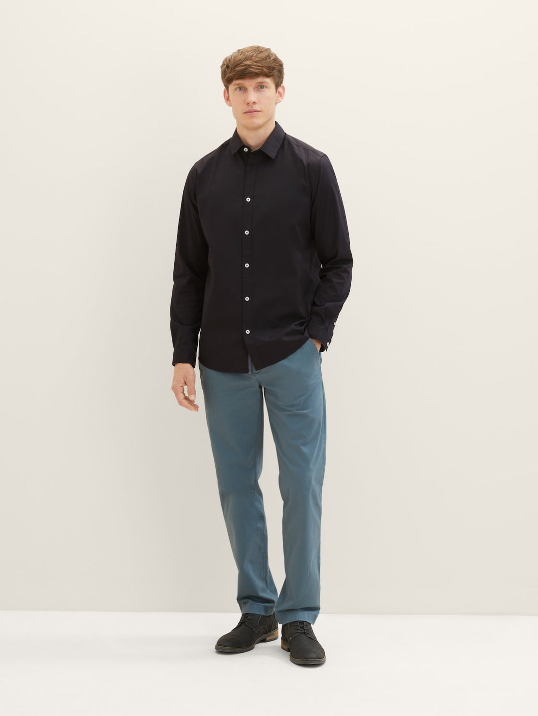 STRETCH POPLIN SHIRT