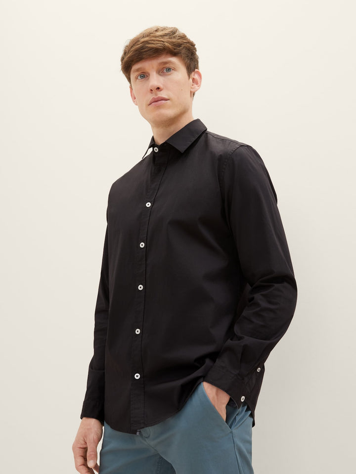 STRETCH POPLIN SHIRT