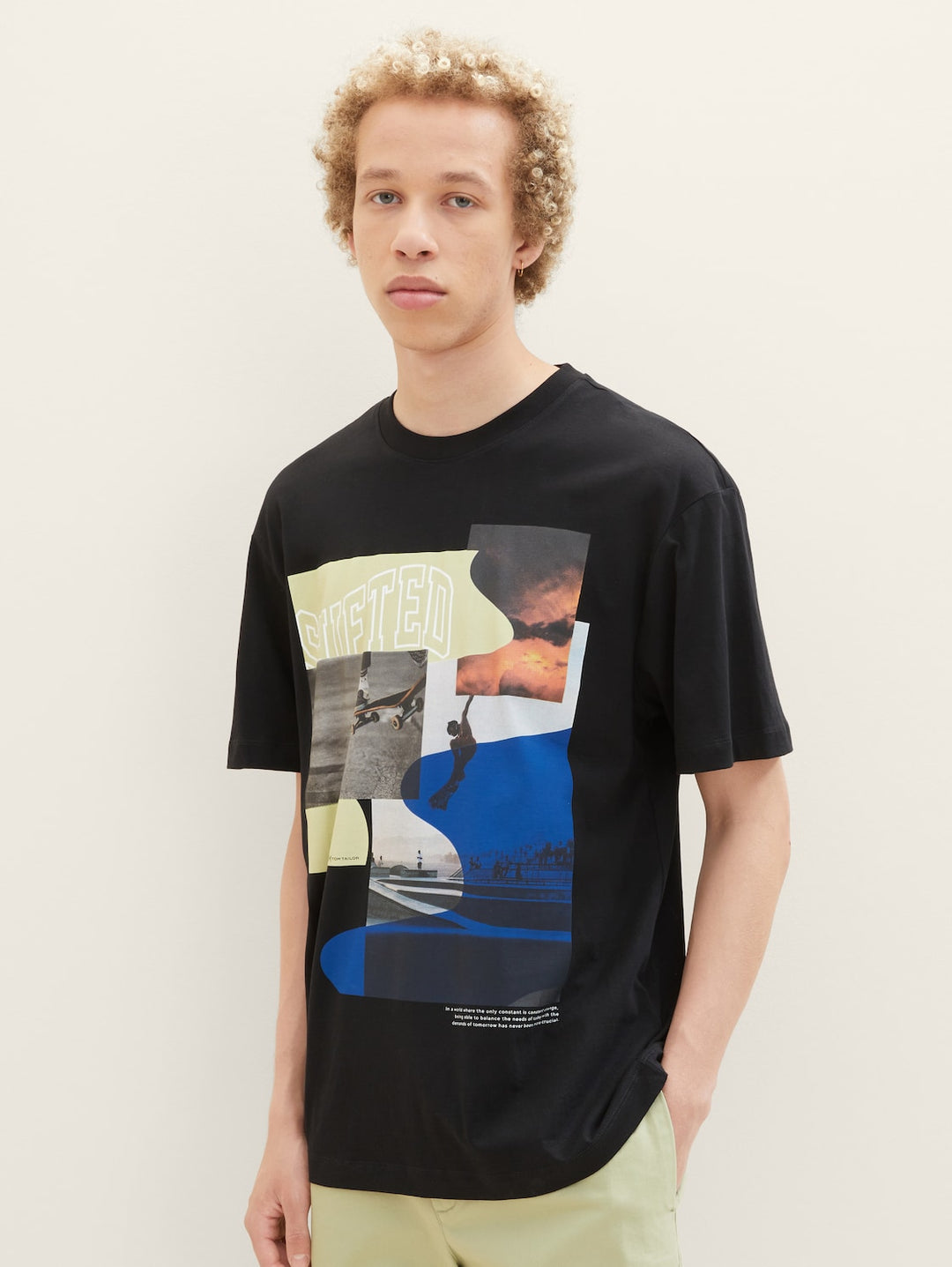 RELAXED PHOTOPRINTED  T-SHIRT