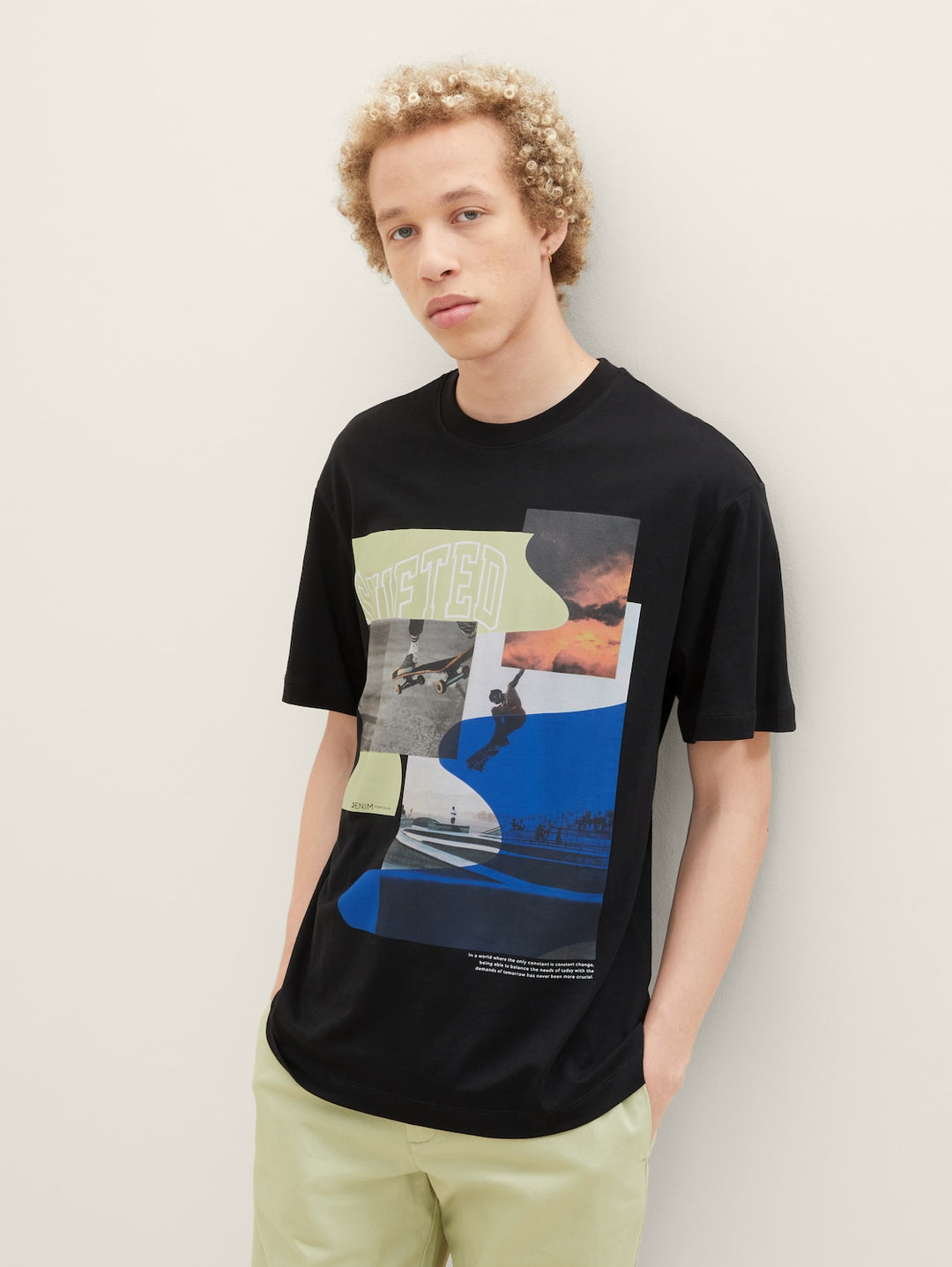 RELAXED PHOTOPRINTED  T-SHIRT