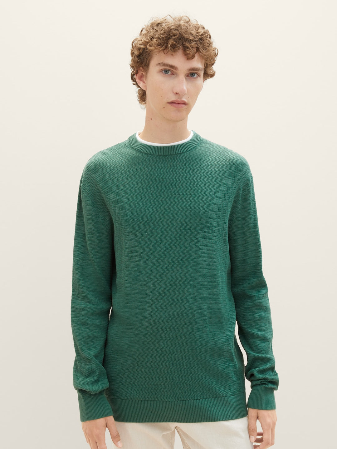 STRUCTURED DOUBLELAYER KNIT