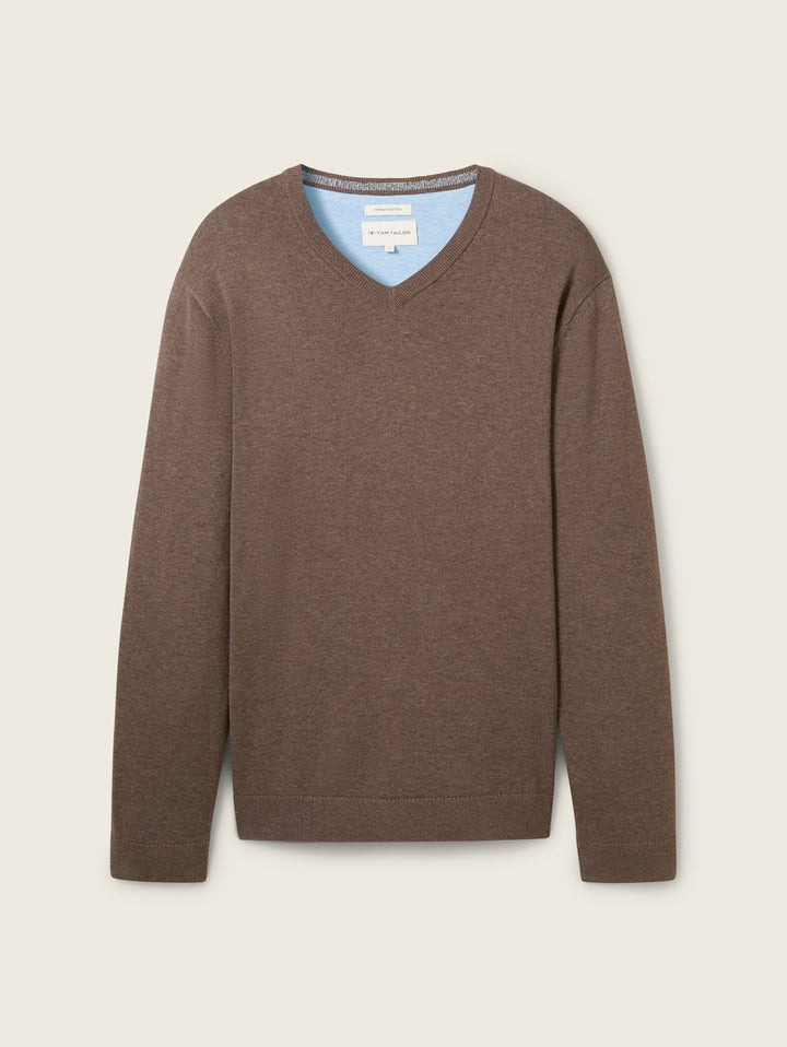 BASIC V-NECK KNIT