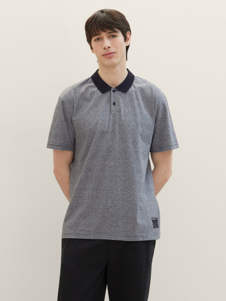 RELAXED STRIPED POLO