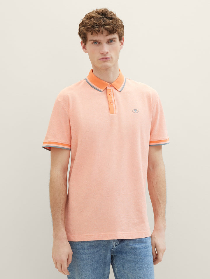 POLO WITH DETAILED COLLAR