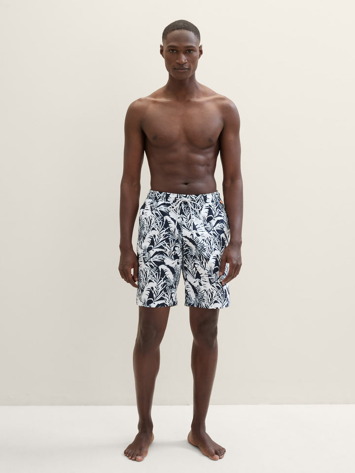 ALL OVER PRINTED SWIM SHORTS