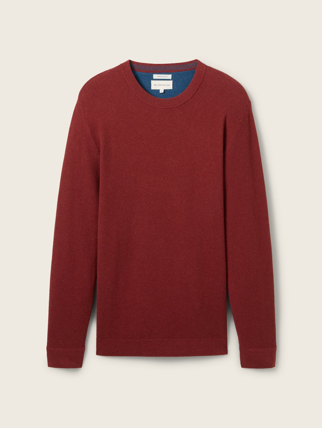 STRUCTURED CREWNECK KNIT