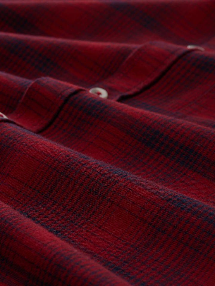 TONAL CHECKED SHIRT