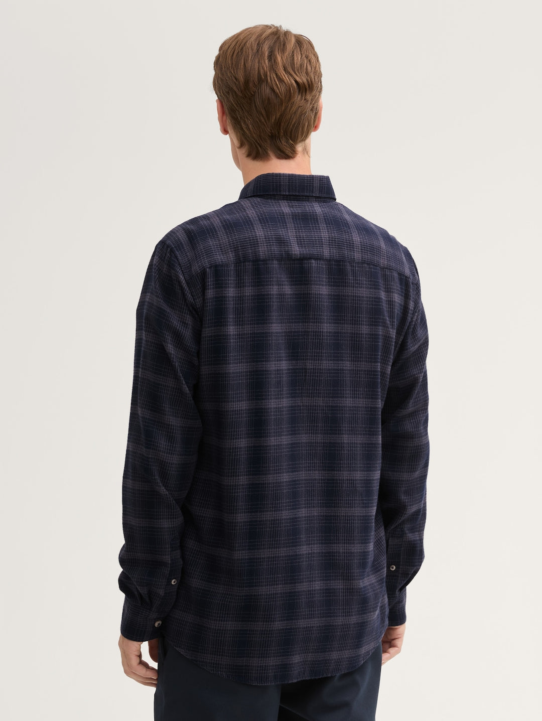 TONAL CHECKED SHIRT