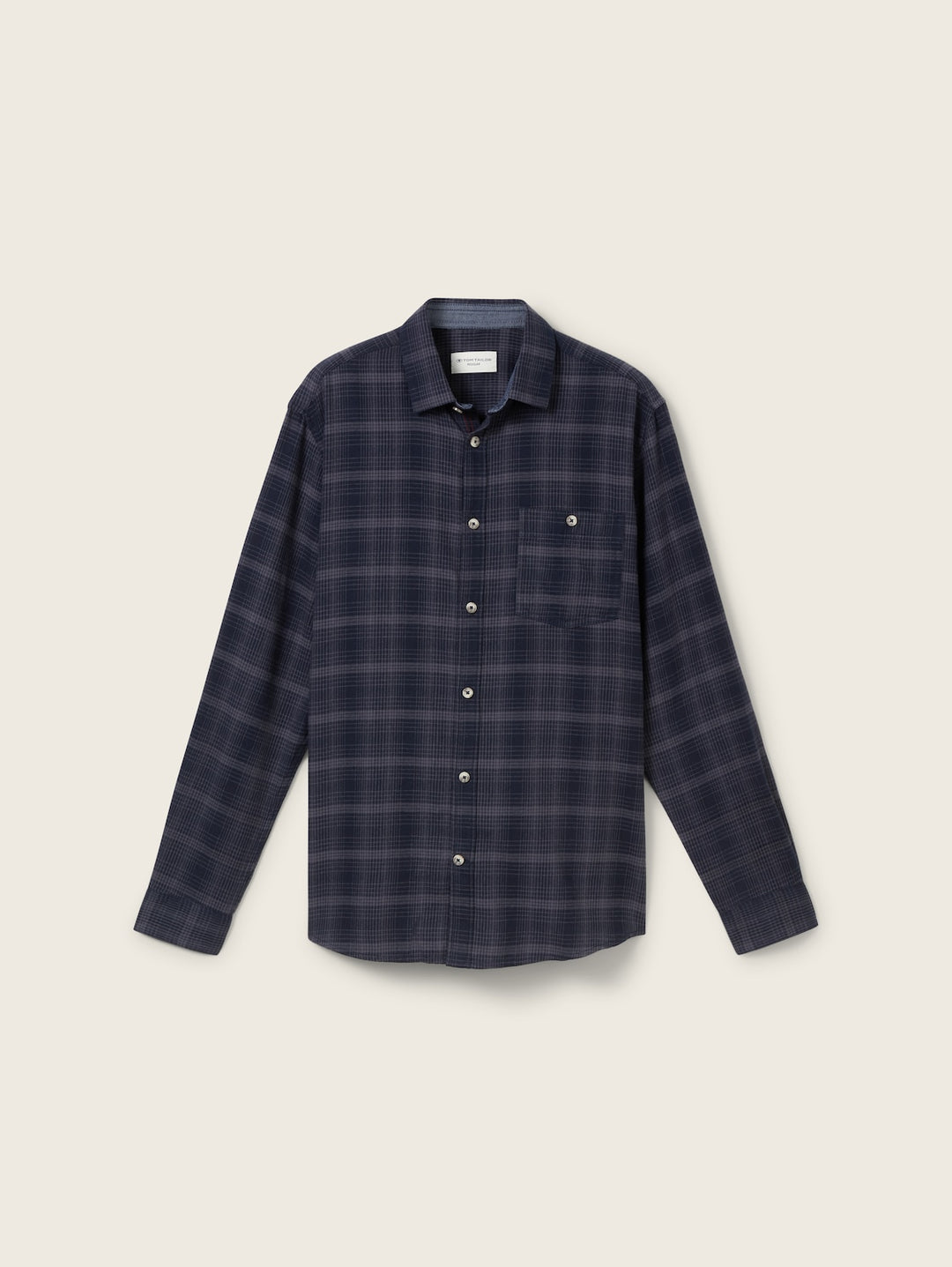 TONAL CHECKED SHIRT