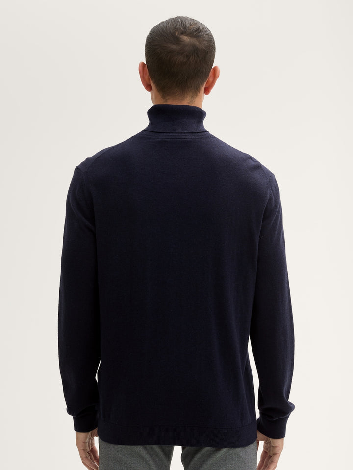 COTTONCASHMERE TURTLENECK KNIT