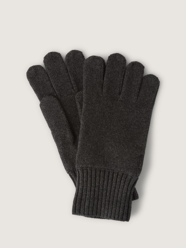 COTTON CASHMERE BLEND GLOVES