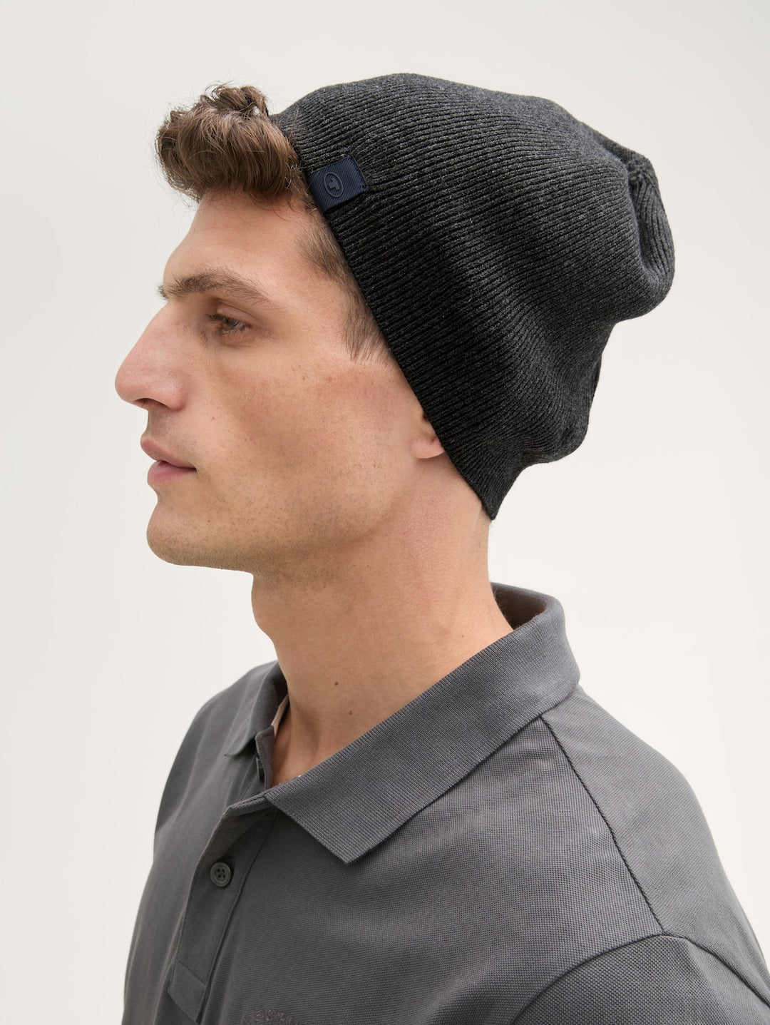 COTTON CASHMERE BLEND HAT