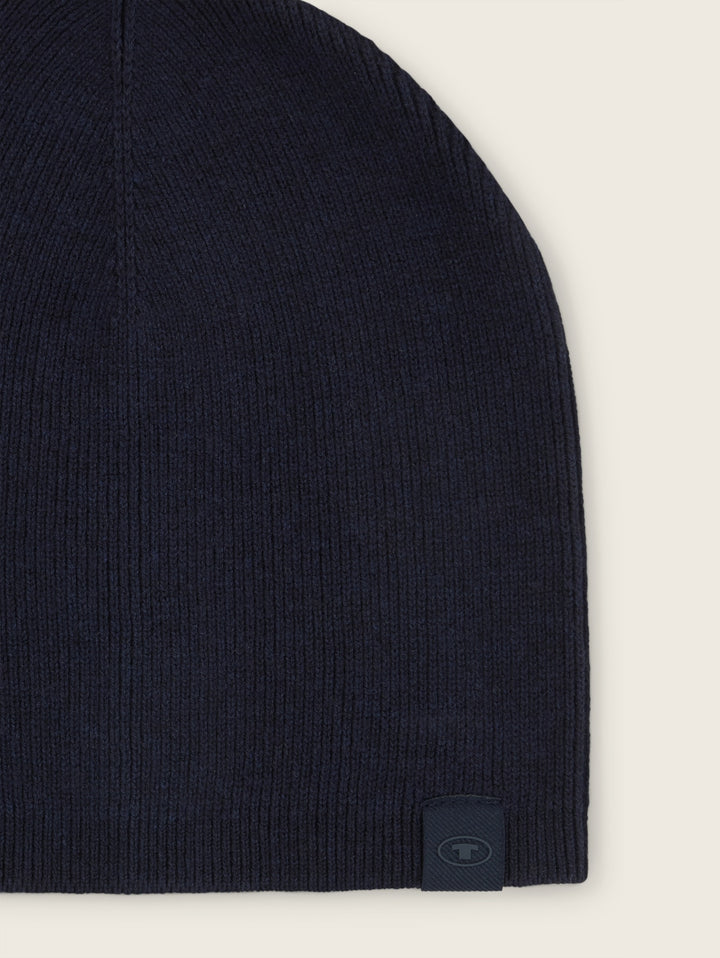 COTTON CASHMERE BLEND HAT