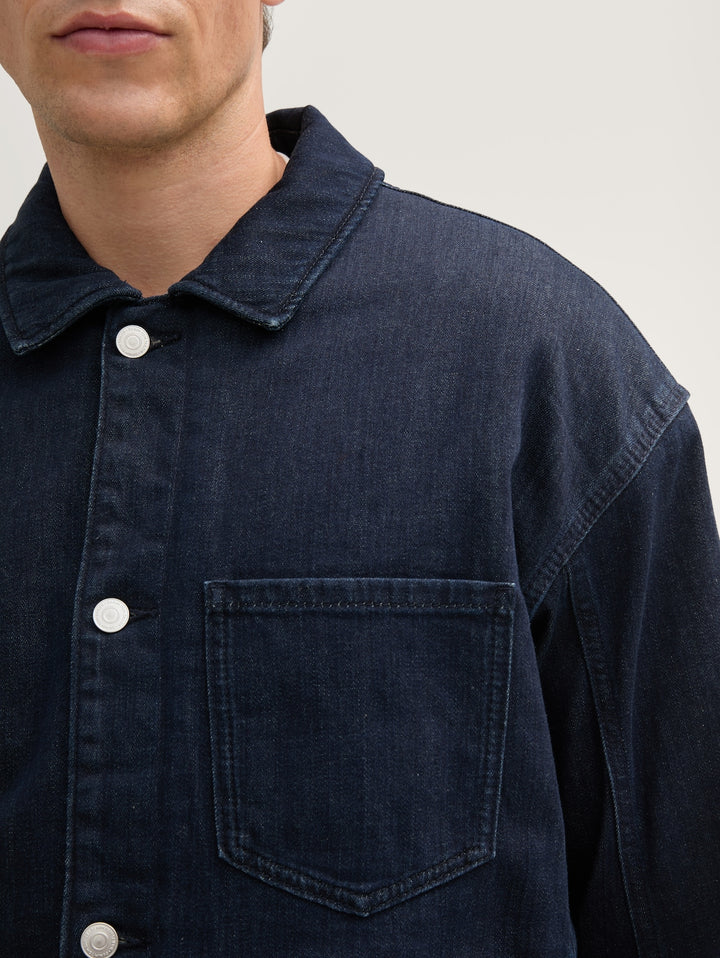 TEDDY LINED DENIM JACKET