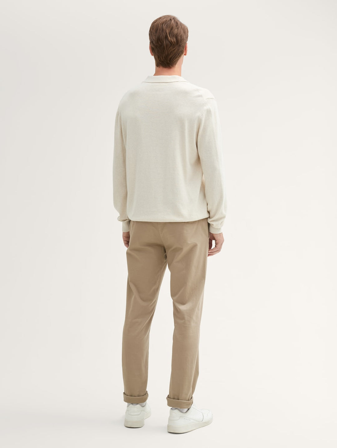 SLIM SOFT CHINO WITH BELT