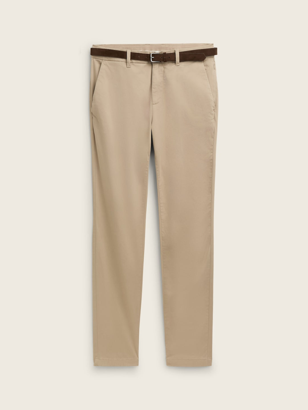 SLIM SOFT CHINO WITH BELT