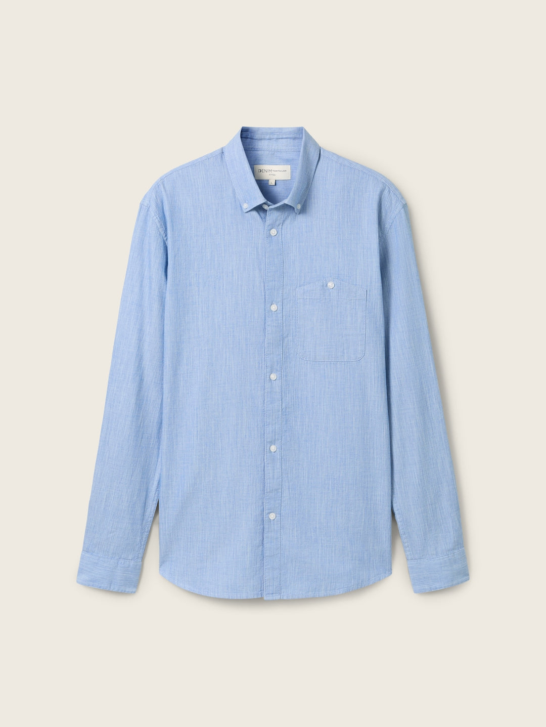 FITTED CHAMBRAY SLUBYARN SHIRT