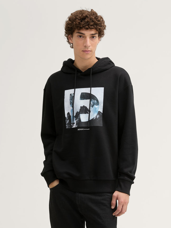 HOODIE WITH PRINT