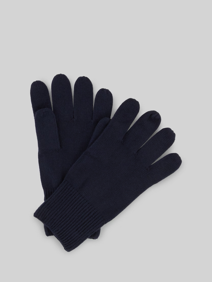 COTTON CASHMERE GLOVES KNIT