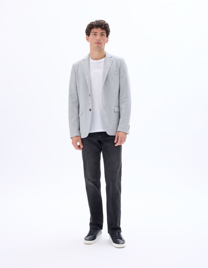 Men - Knitted - Suit blazer