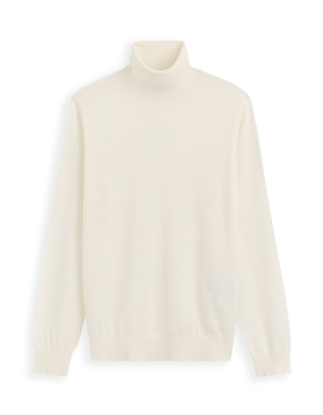 Slim-fit turtleneck sweater 100% merino wool