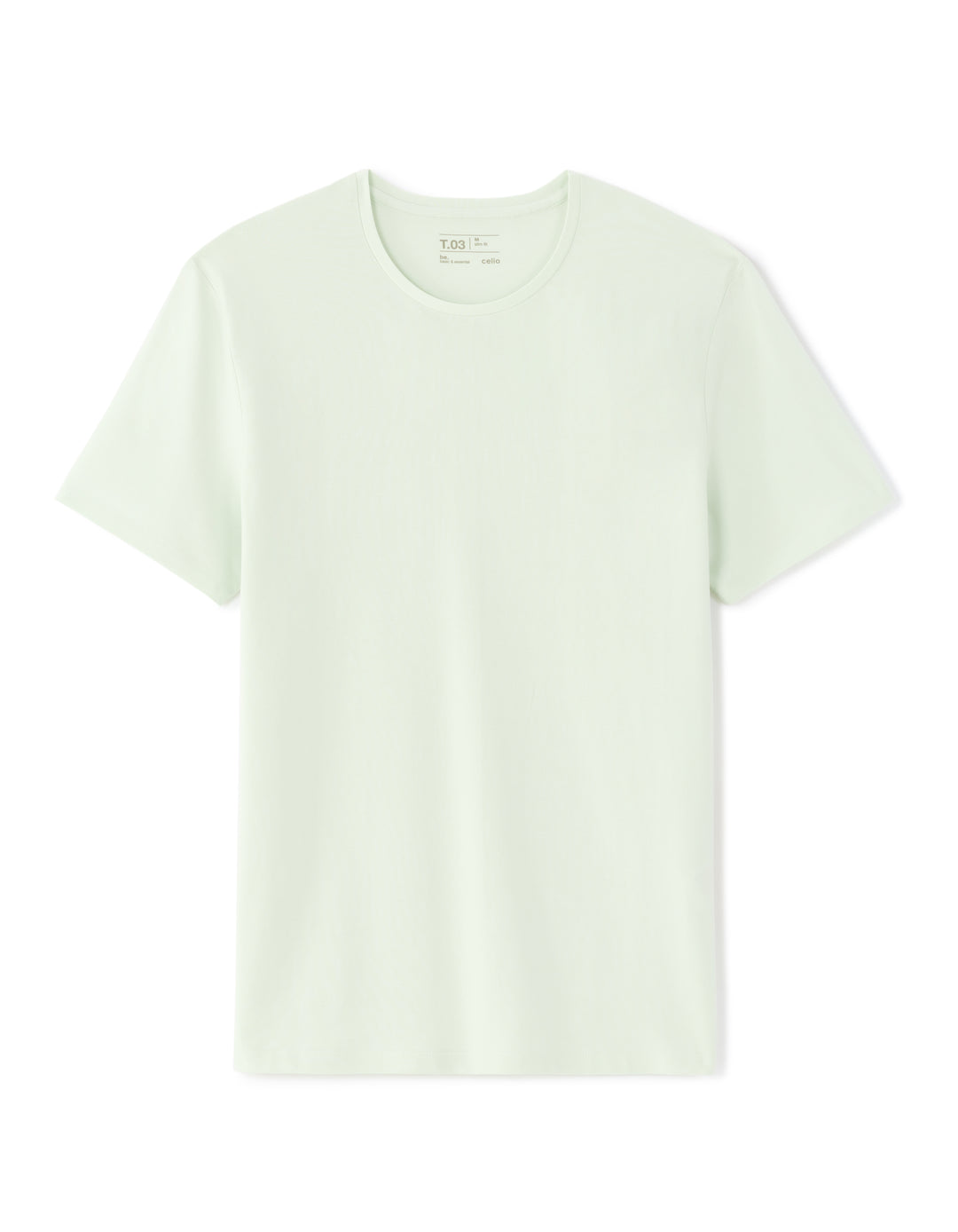 Slim fit crew neck stretch cotton t-shirt