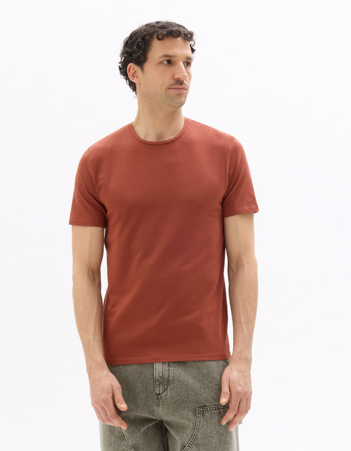Unisex - Knitted - T-Shirt - Short sleeves - U / V / round neck