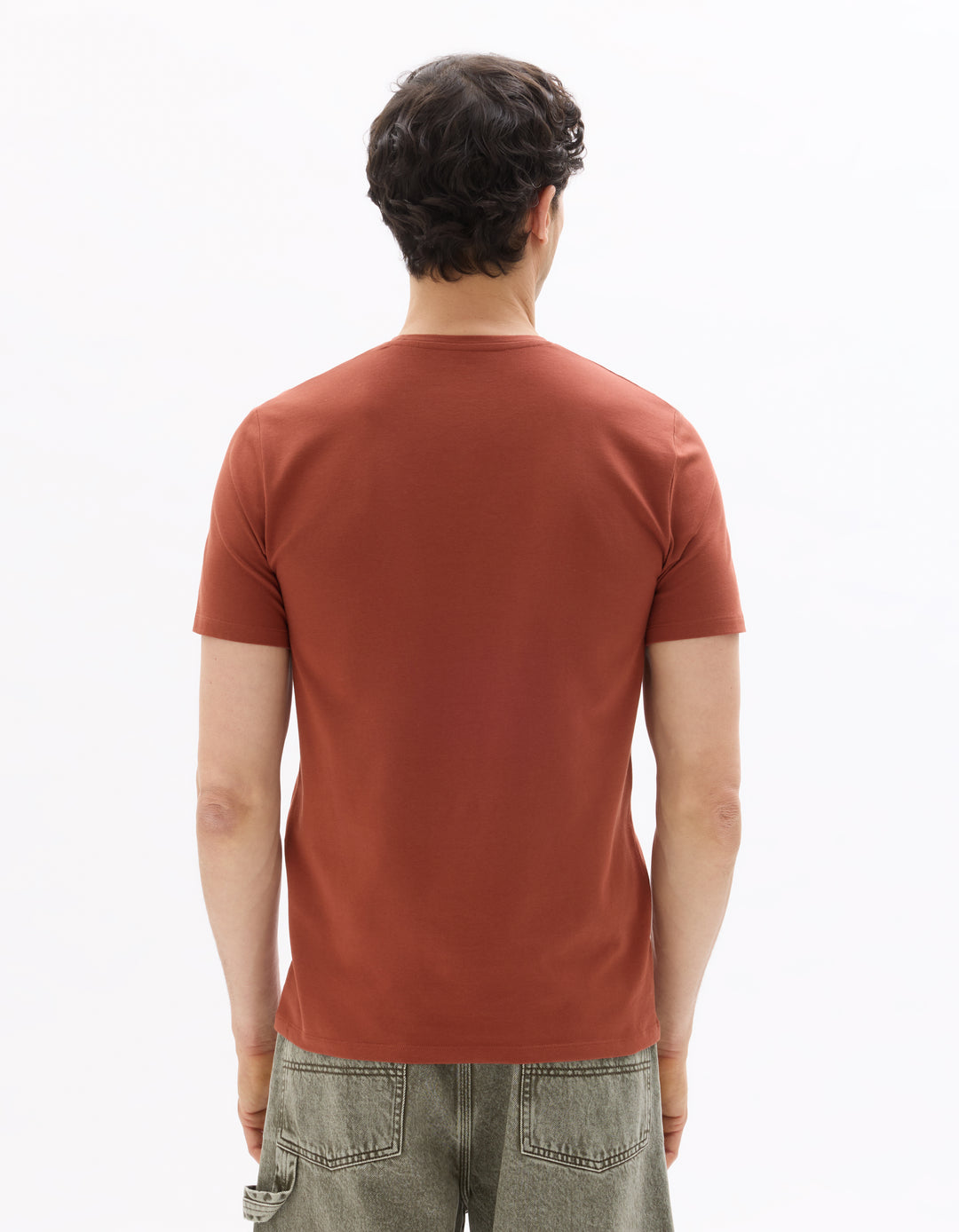 Unisex - Knitted - T-Shirt - Short sleeves - U / V / round neck