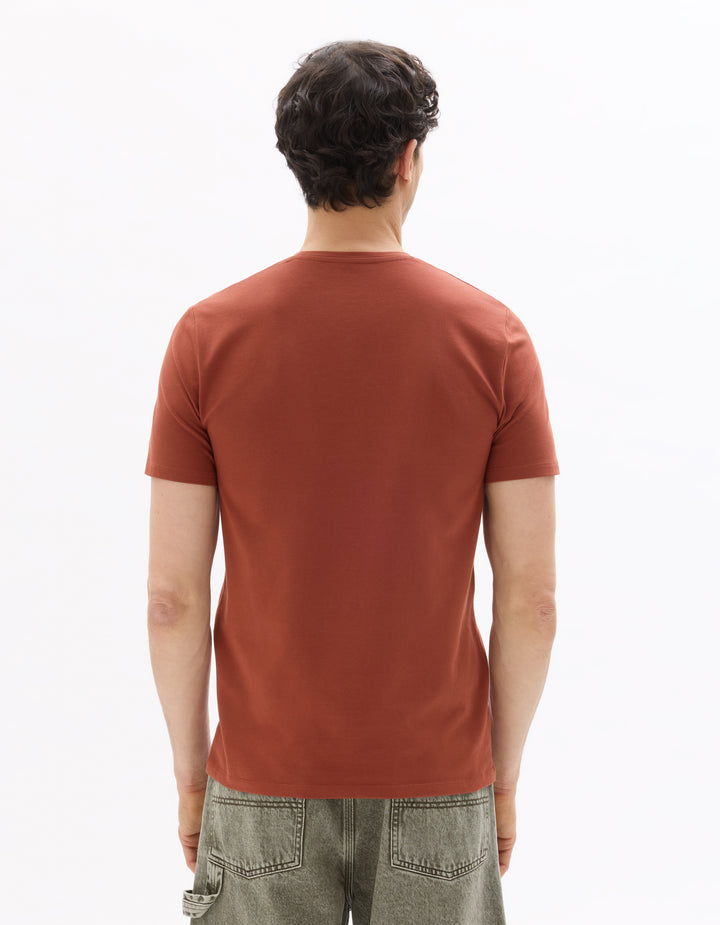 Unisex - Knitted - T-Shirt - Short sleeves - U / V / round neck
