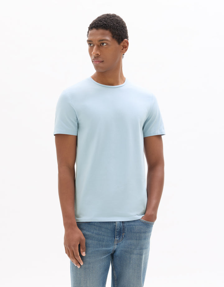 Unisex - Knitted - T-Shirt - Short sleeves - U / V / round neck