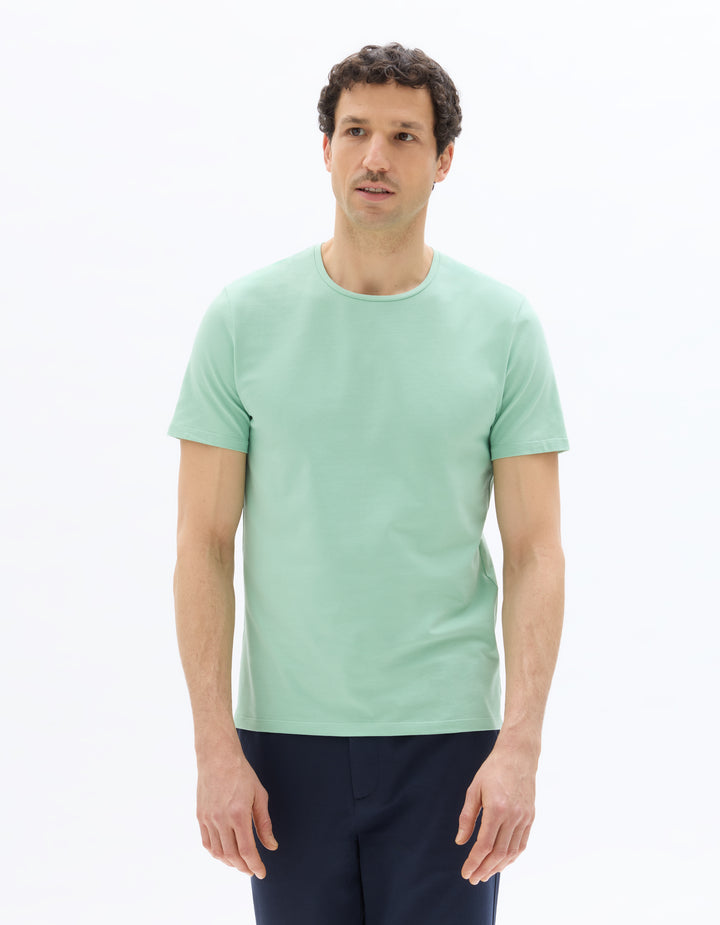 Unisex - Knitted - T-Shirt - Short sleeves - U / V / round neck