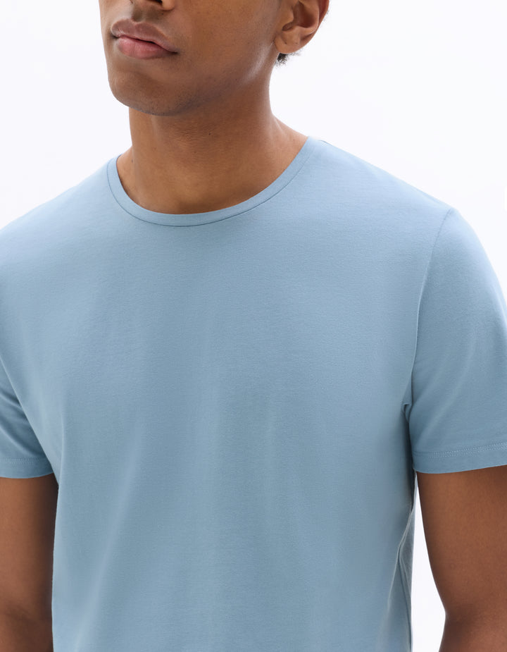 Unisex - Knitted - T-Shirt - Short sleeves - U / V / round neck