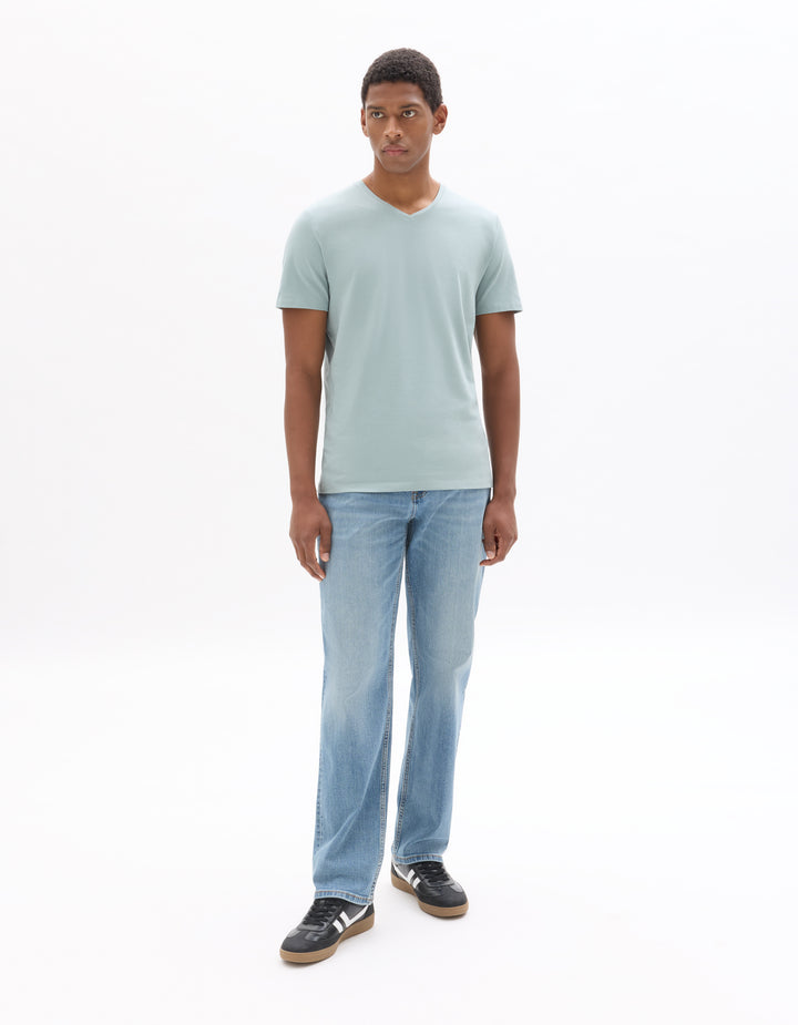 Unisex - Knitted - T-Shirt - Short sleeves - U / V / round neck