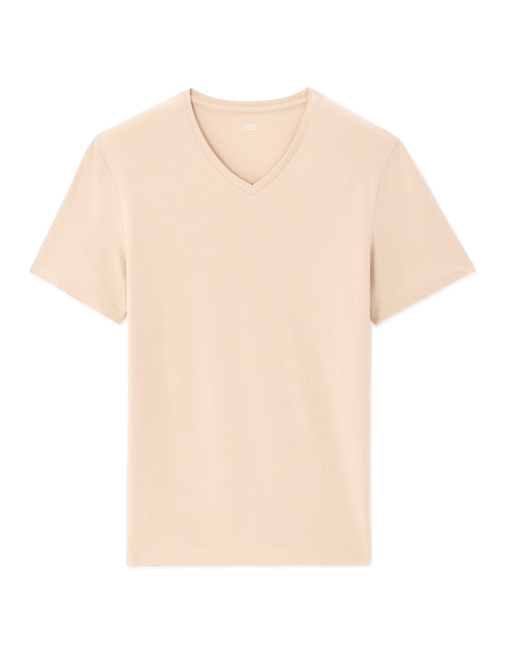 Unisex - Knitted - T-Shirt - Short sleeves - U / V / round neck