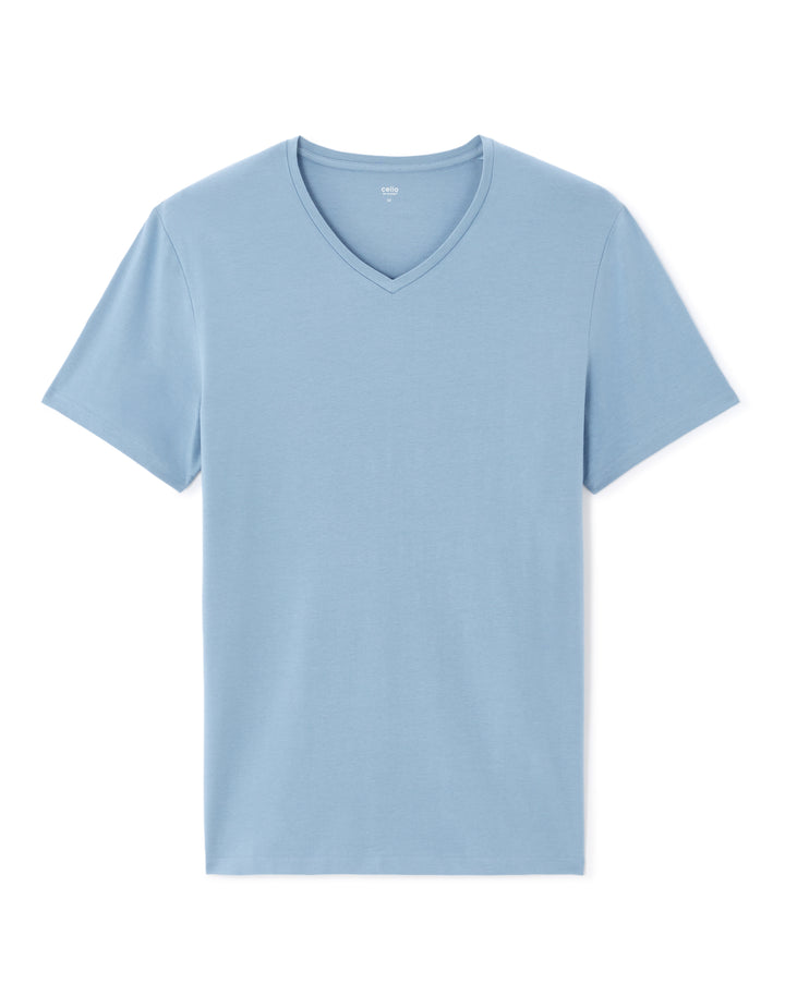 Unisex - Knitted - T-Shirt - Short sleeves - U / V / round neck