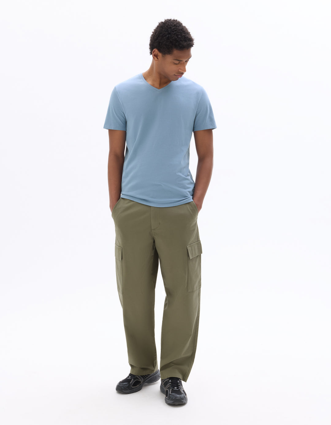 Unisex - Knitted - T-Shirt - Short sleeves - U / V / round neck