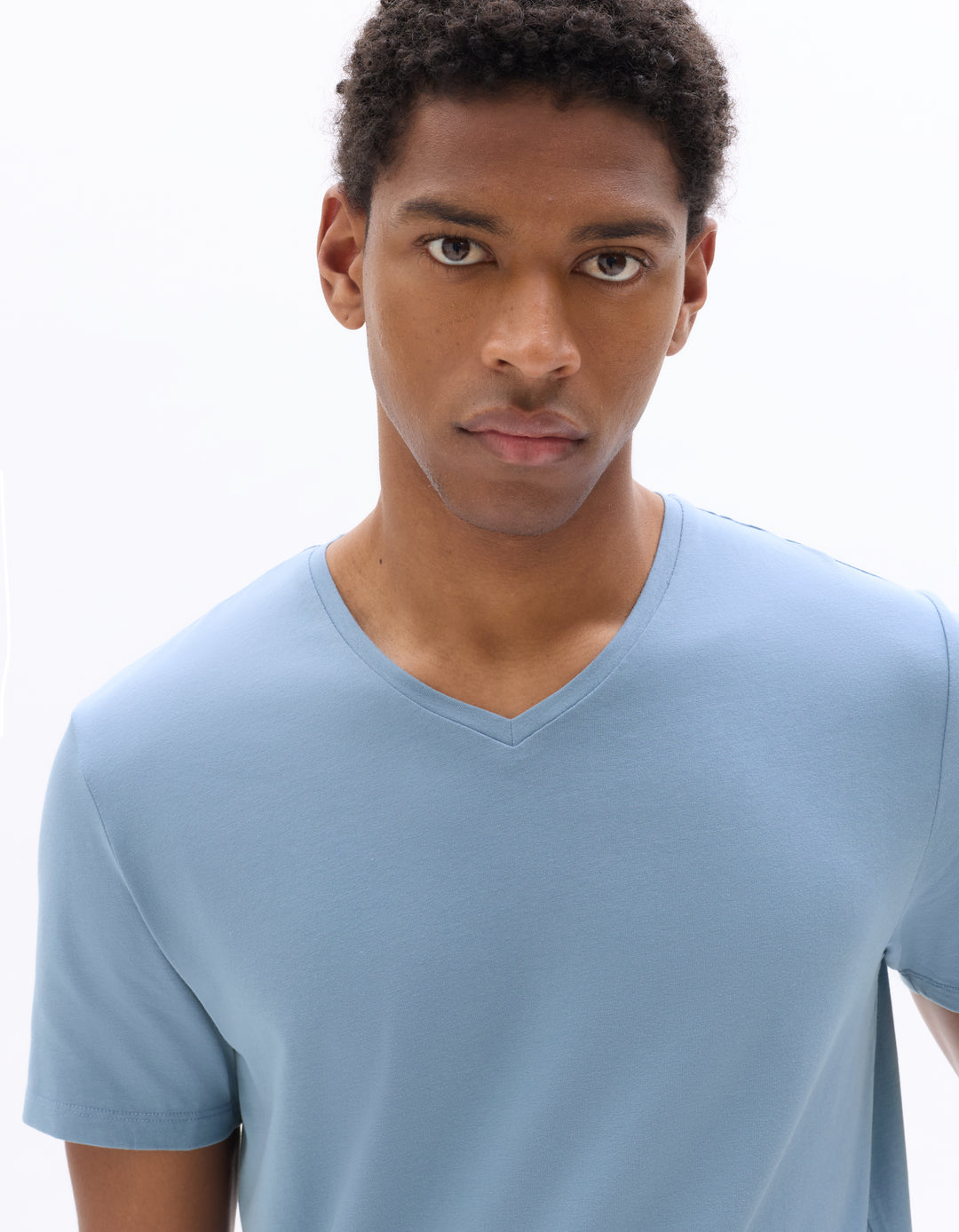 Unisex - Knitted - T-Shirt - Short sleeves - U / V / round neck