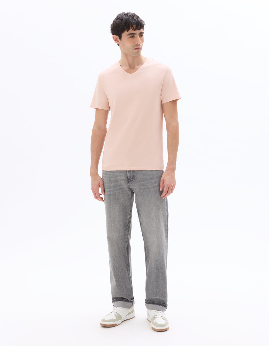 Unisex - Knitted - T-Shirt - Short sleeves - U / V / round neck