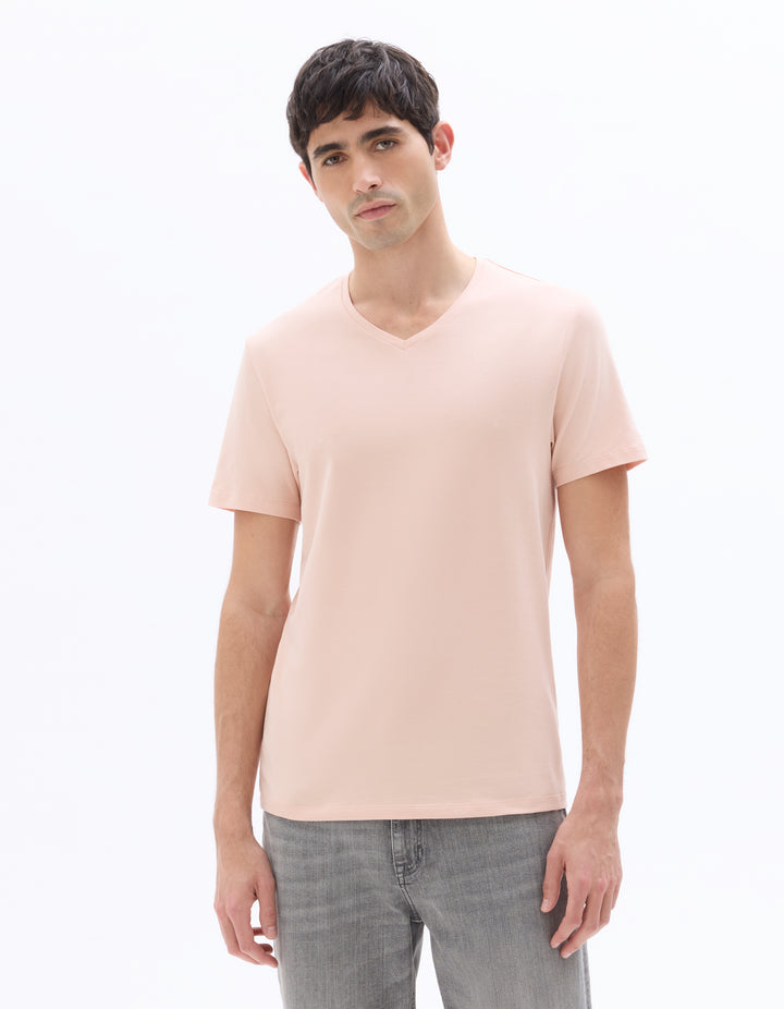 Unisex - Knitted - T-Shirt - Short sleeves - U / V / round neck