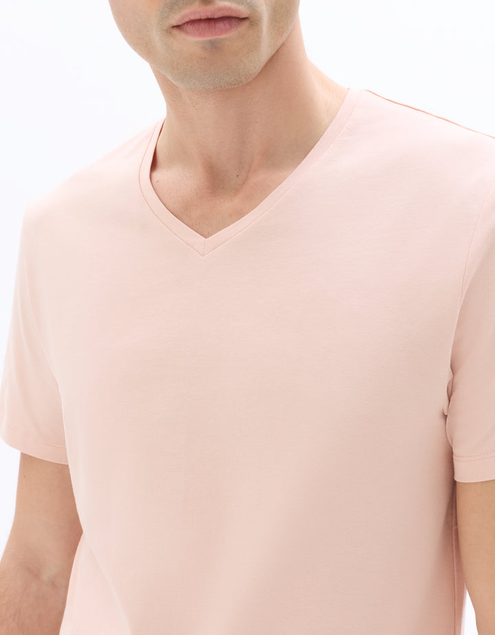 Unisex - Knitted - T-Shirt - Short sleeves - U / V / round neck