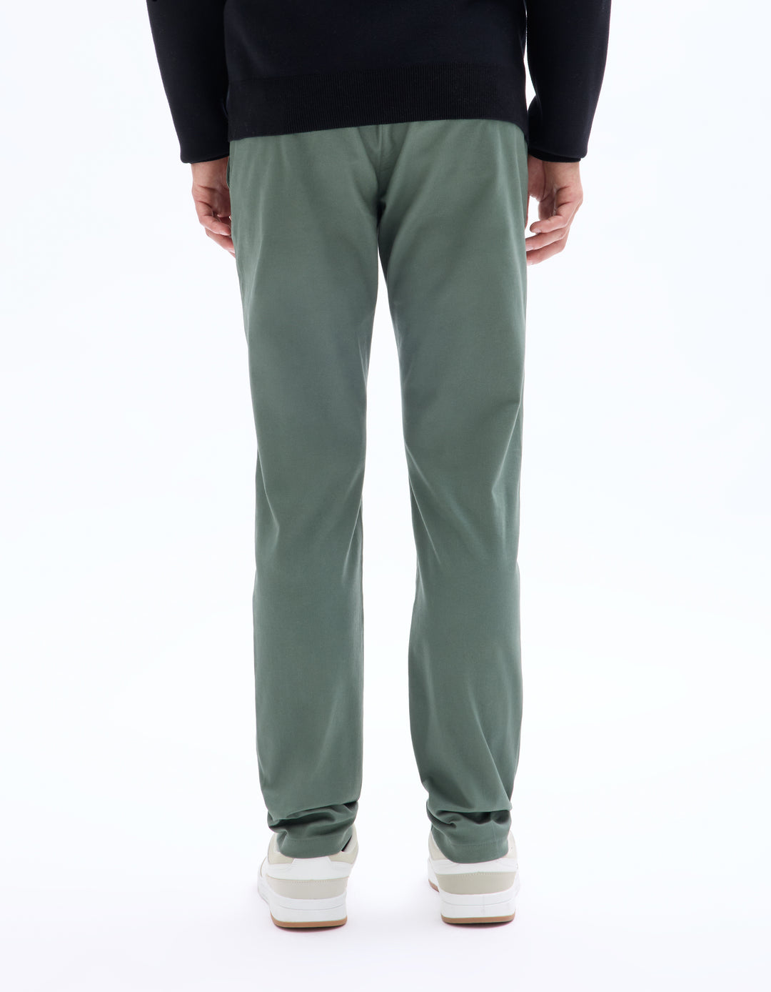 Slim 100% stretch cotton chinos