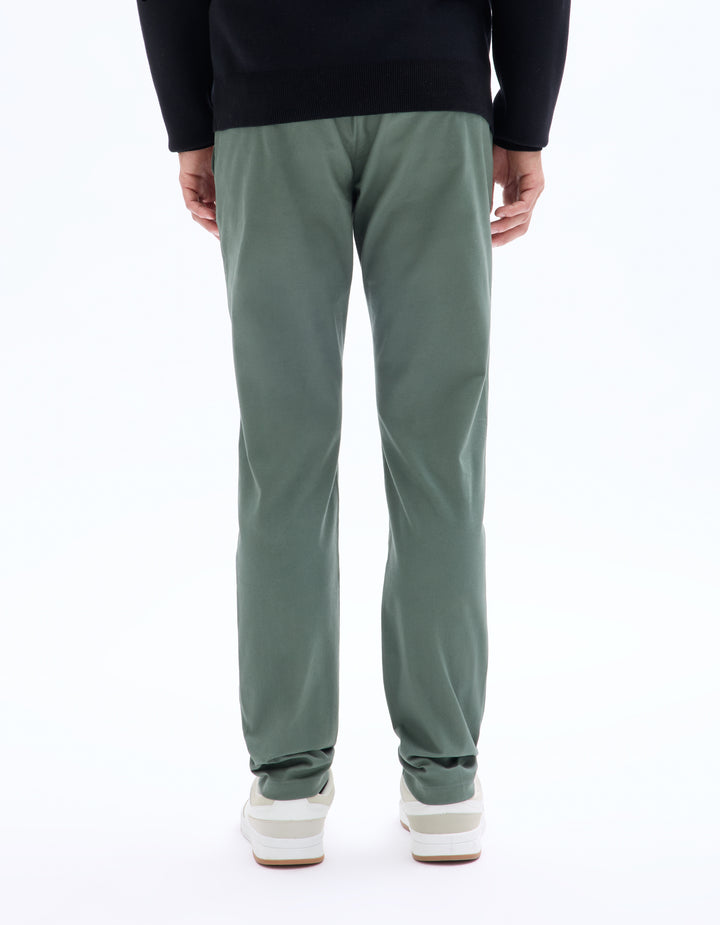 Slim 100% stretch cotton chinos